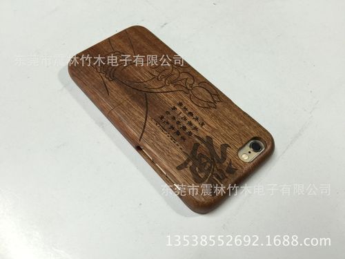 厂家直销 新款iphone6竹子木制品手机壳 实木纹竹壳保护套赫本图